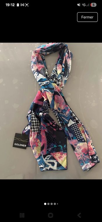 Foulard écharpe femme
