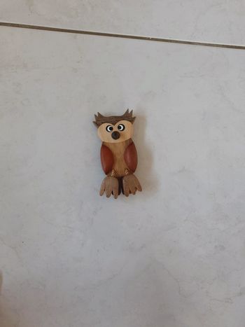 Petit hibou en bois GA1