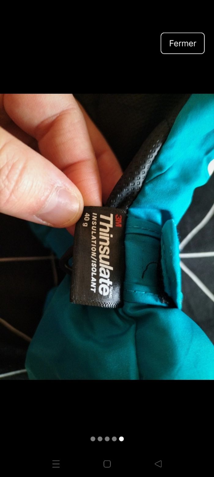 Gants de ski bleus CRIVIT - photo numéro 4