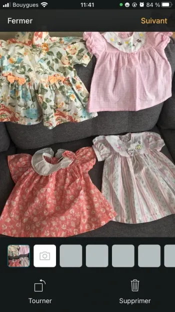 Lot de vêtement bébé fille