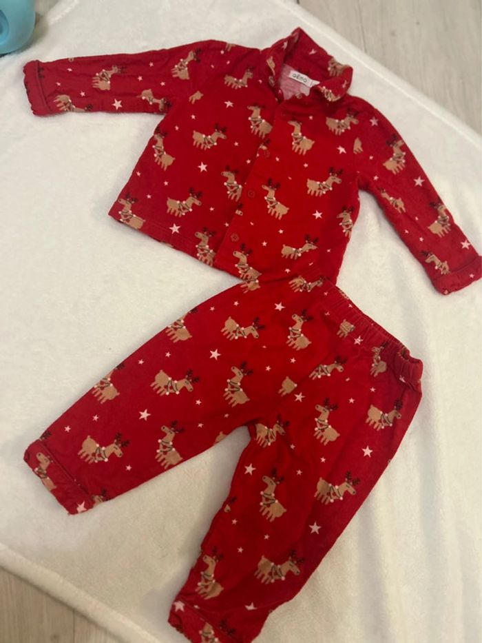 Pyjama 2 pièce Noël 12 mois