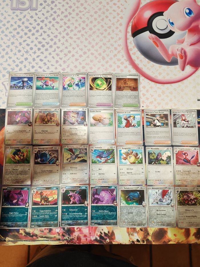 Gros lot de la team rocket: 229 ev10 Rivalités Destinées - photo numéro 5