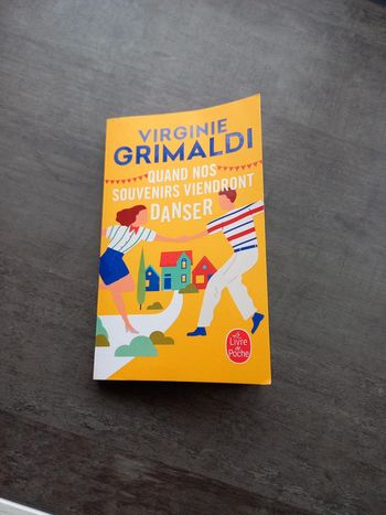 Livre de poche "quand nos souvenirs viendront danser "