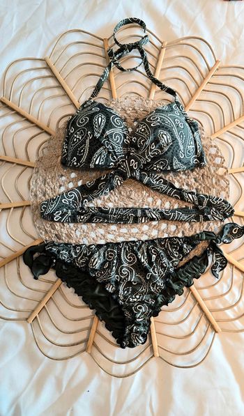 Maillot de bain kaki Calzedonia