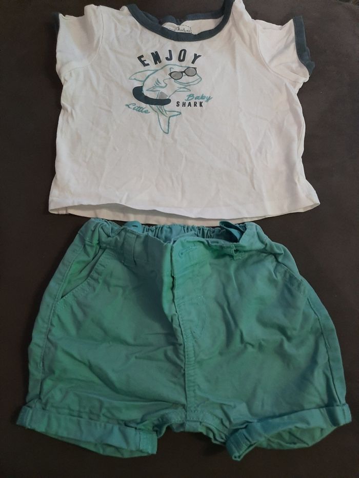 Ensemble 2 pièces neuf 12 mois