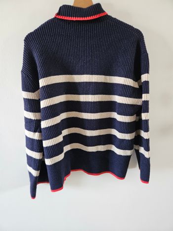 Pull rayé zara