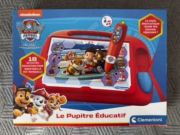 Pupitre éducatif pat patrouille