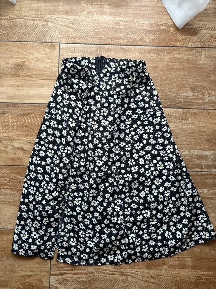 Jupe été fente pour fille 8ans