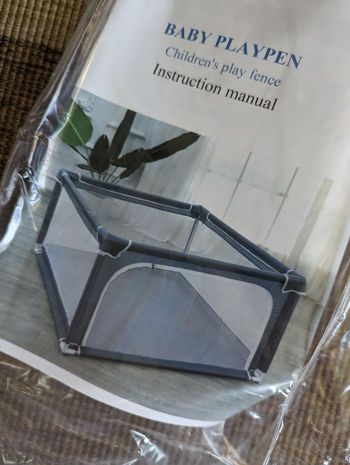 Parc bébé Yumbot avec tapis - Pliable, 90x90x68 cm, avec sac de transport