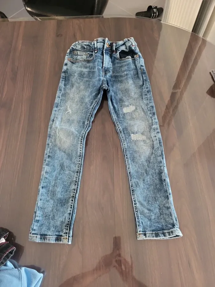 Jean skinny 128cm 7/8 ans