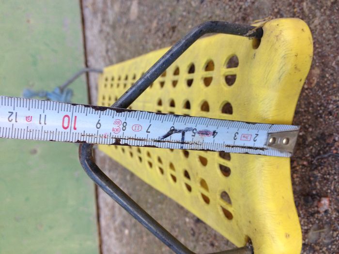 Accessoire de portique siège en plastique jaune pour balançoire enfant - photo numéro 8