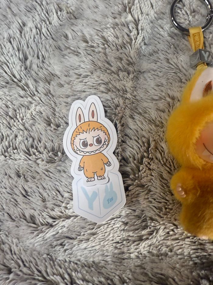 Popmart labubu pin for love lettre Y - photo numéro 4