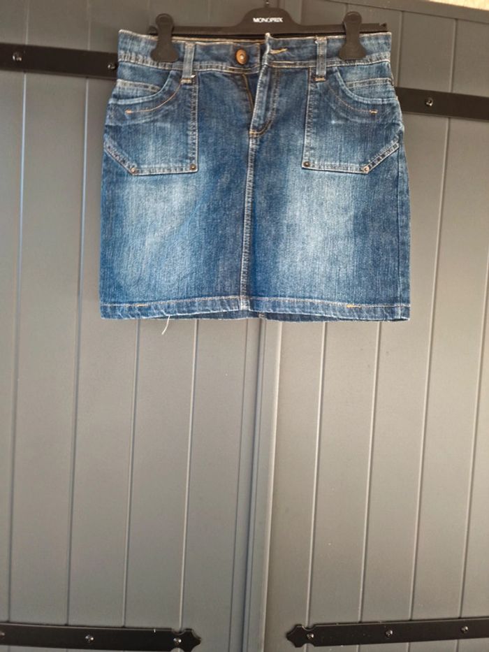 Jupe en jeans camaieu - photo numéro 3