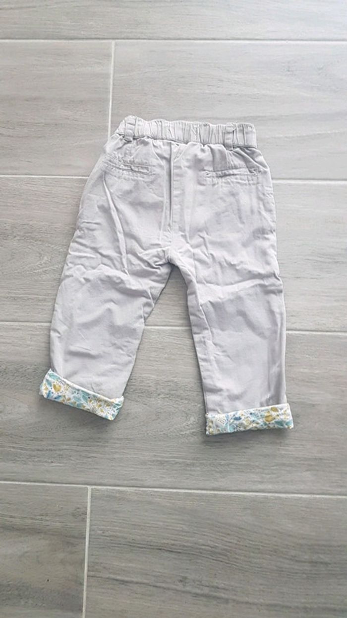 Pantalon gris 12 mois - photo numéro 2