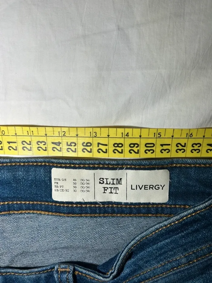 Jean livergy slim fit - photo numéro 8