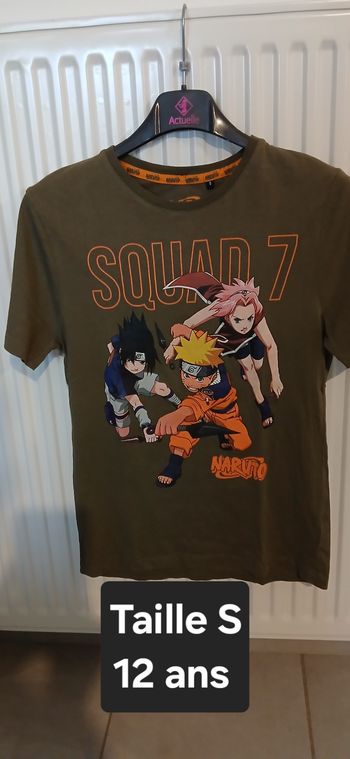 Tee-shirt garçon Taille S marque Naruto
