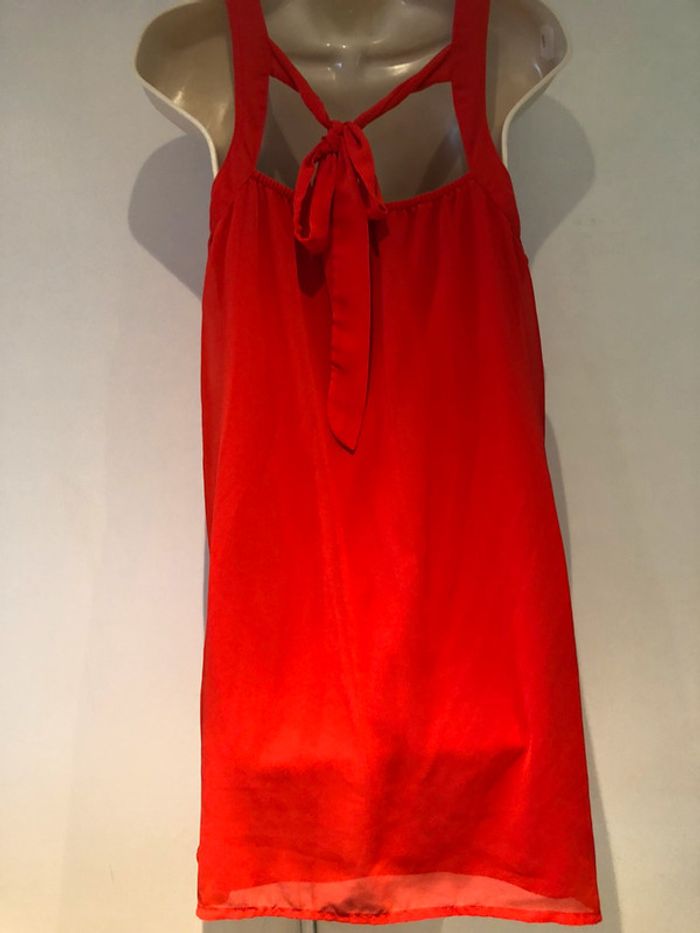 Robe rouge orange Mim taille 38 - photo numéro 15