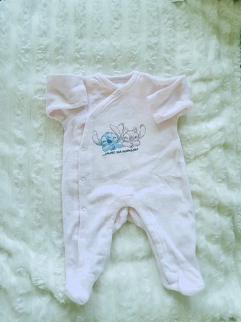 Pyjama fille stitch 1 mois 54 cm