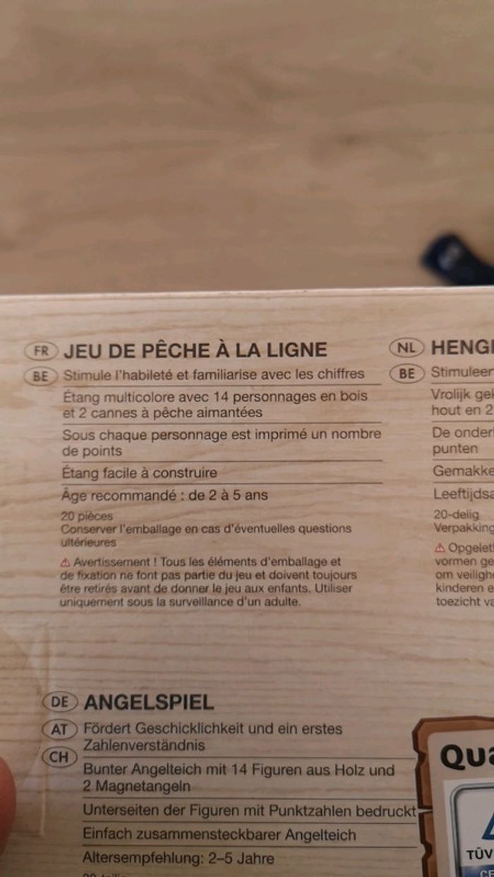 Jeu de pêche play tive 2ans 5ans - photo numéro 3