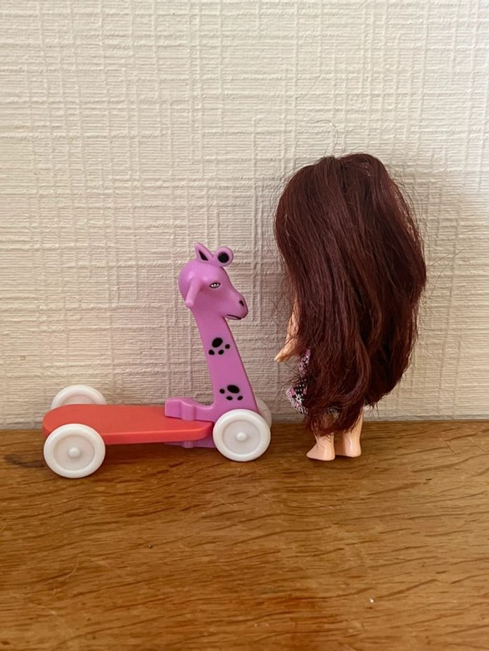 Barbie kelly petite poupée rousse  - enfant Barbie + trottinette enfant Barbie - photo numéro 2