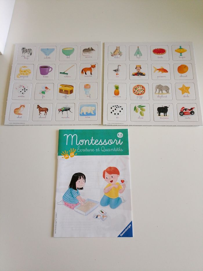 Montessori écriture et quantités ravensburger complet - photo numéro 5