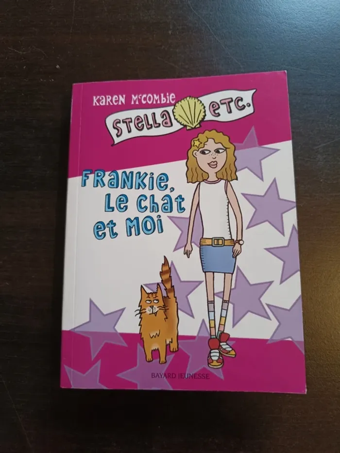 Livre STELLA ETC - Frankie, Le Chat et Moi - Karen Mc Combie - photo numéro 1