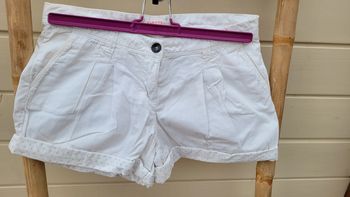 Short blanc "Camaïeu" 🩳