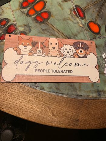 Pancarte chiens