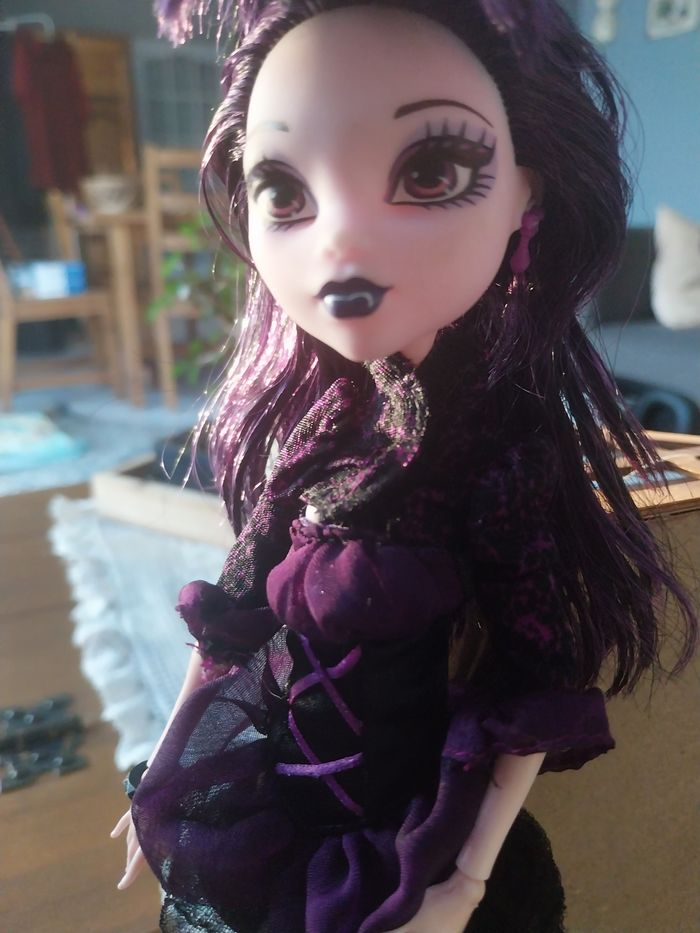 Poupée Elissabat G1 Frissons Caméra Action Monster High Mattel RARE - photo numéro 3