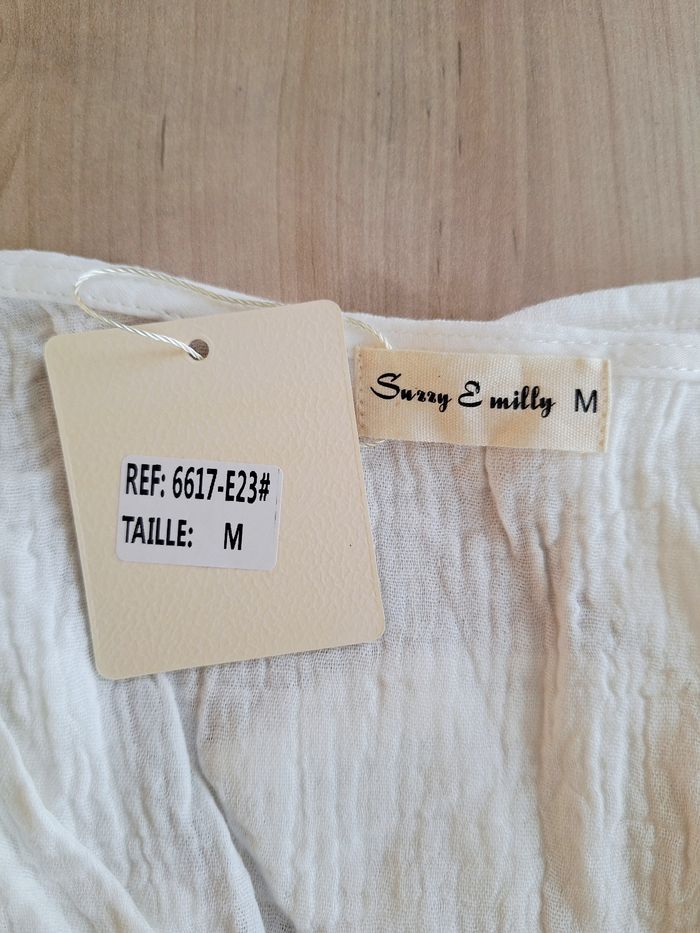 Chemise en coton taille M marque Suzzy & Milly - photo numéro 5