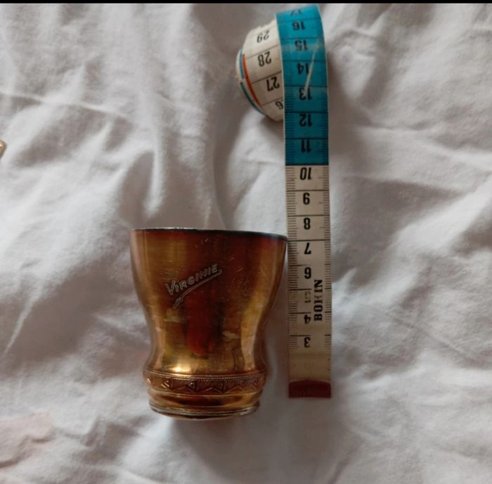 Petit gobelet vintage pour bébé - photo numéro 3