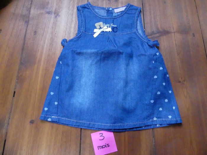 Ensemble tunique et bloomer été fille jean