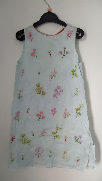 Robe fleurie DPAM 4 ans