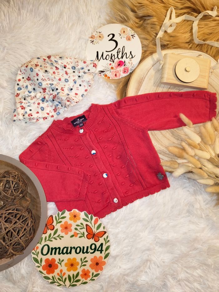 Ensemble complet 5 pièces sergent major fille 3 mois 🎀 - photo numéro 4