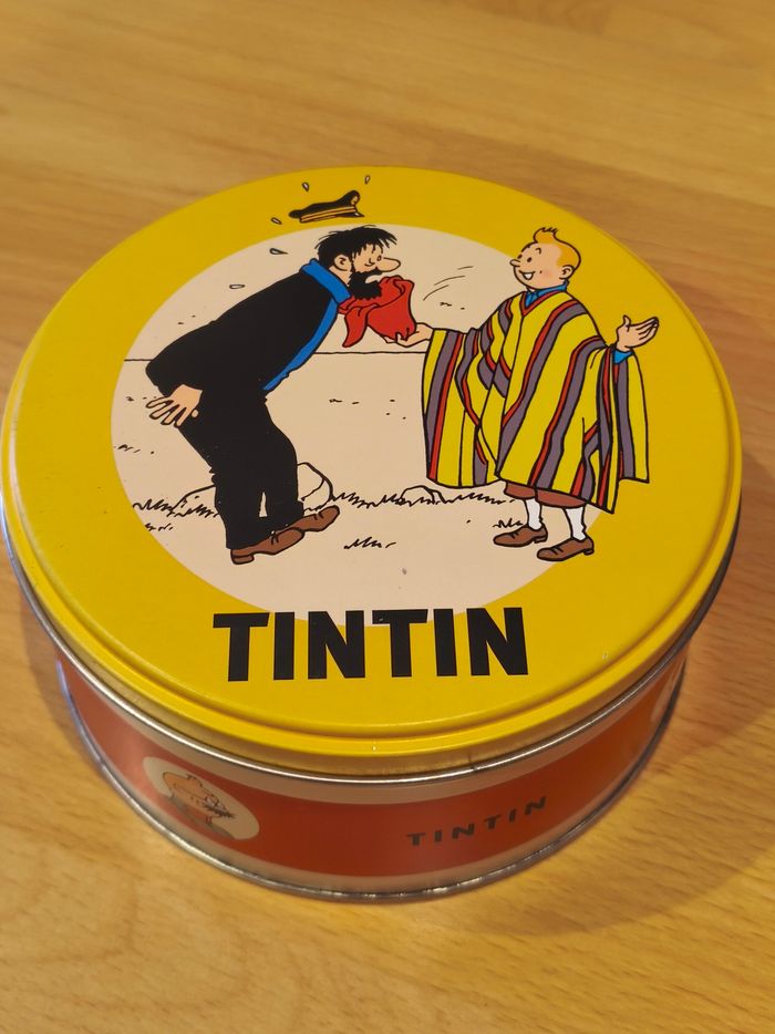 Boîte métallique Tintin