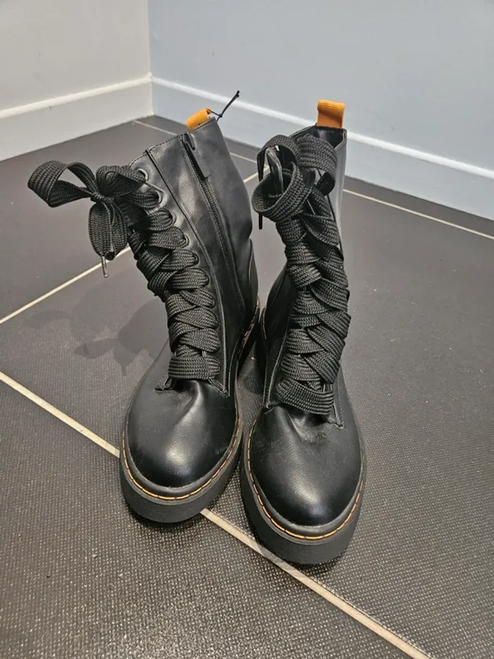 Bottines à lacet t37