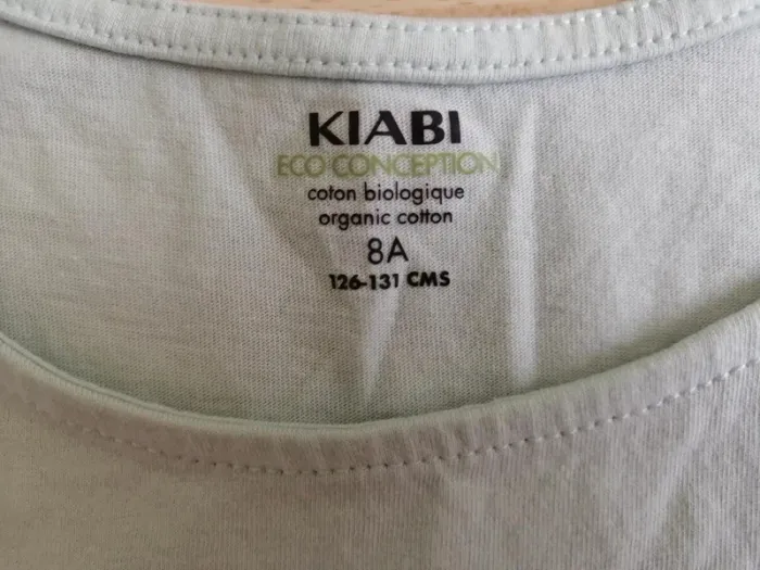 Robe été sans manches style tropical Kiabi 8 ans - photo numéro 4