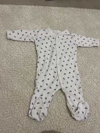 Pijama voiture bleue