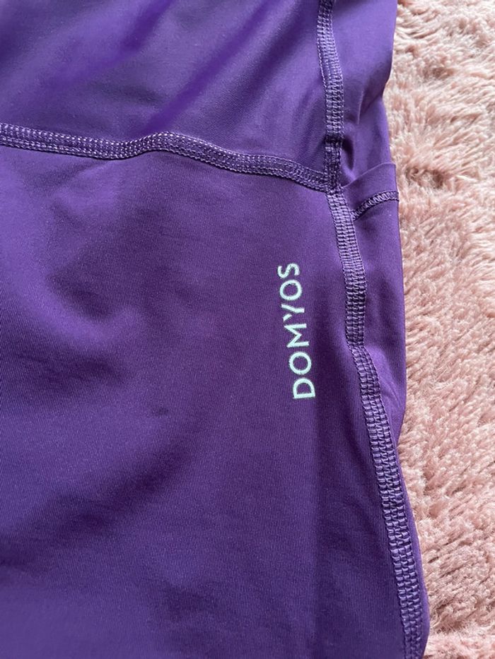 Legging de sport domyos violet - photo numéro 2