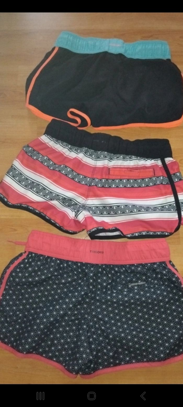 Short en toile style plage