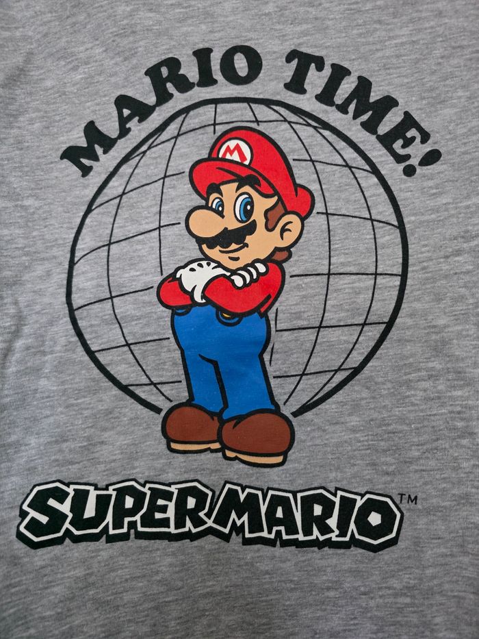 PYJAMA 2 PIÈCES GARÇON MARIO BROS TAILLE 8ANS - photo numéro 2