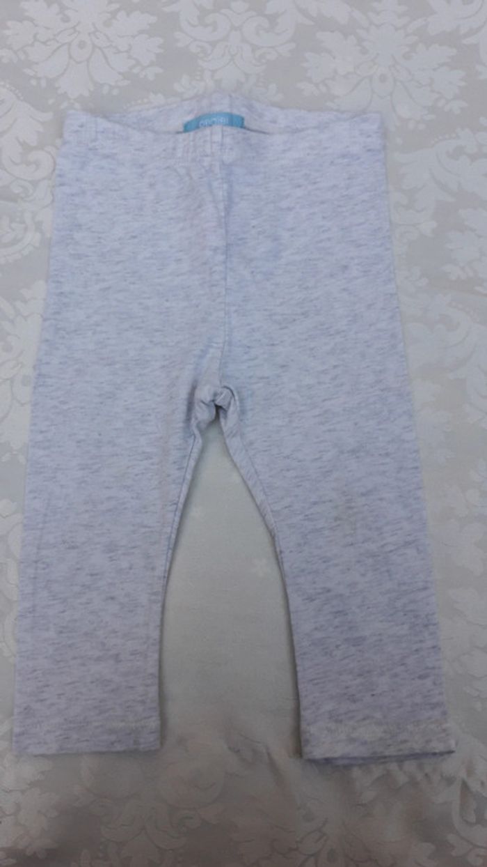 Lot de 2 leggings 12 mois - photo numéro 2