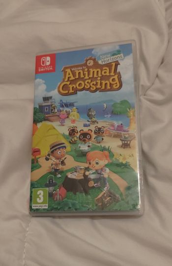 Jeu animal crossing new horizons en l'état switch