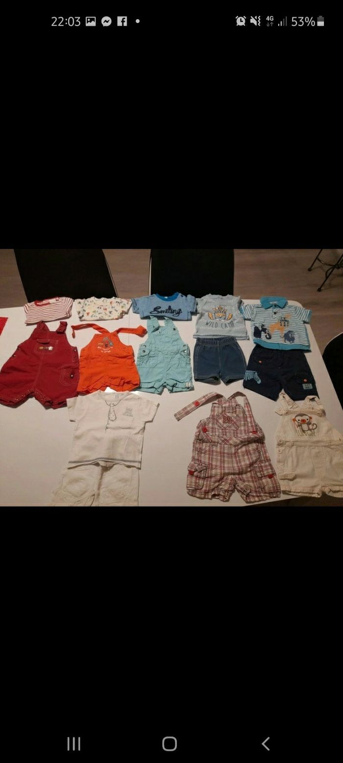 Vêtement garçon été