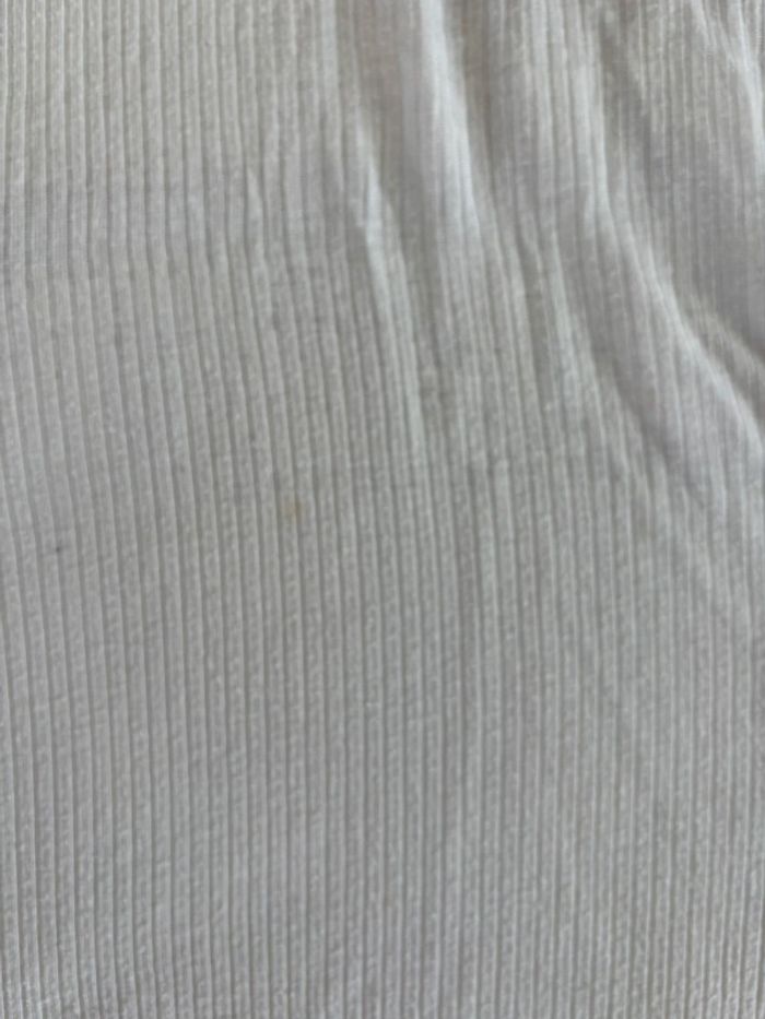 T-shirt Camaïeu taille XL blanc rayé col bateau - photo numéro 9