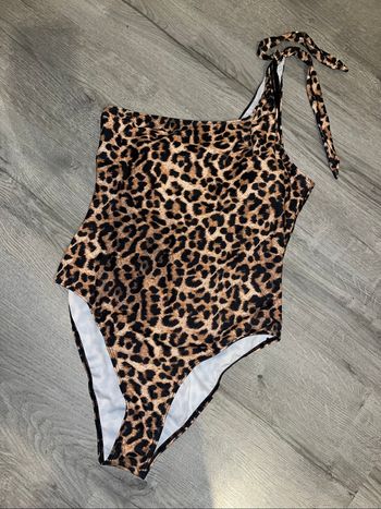Maillot de bain 1 pièce léopard taille L