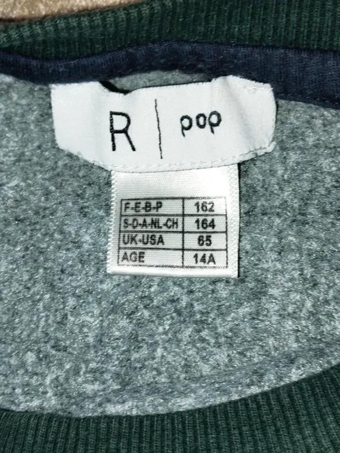 Suite sans capuche la Redoute vert sapin garçon 14 ans - photo numéro 2