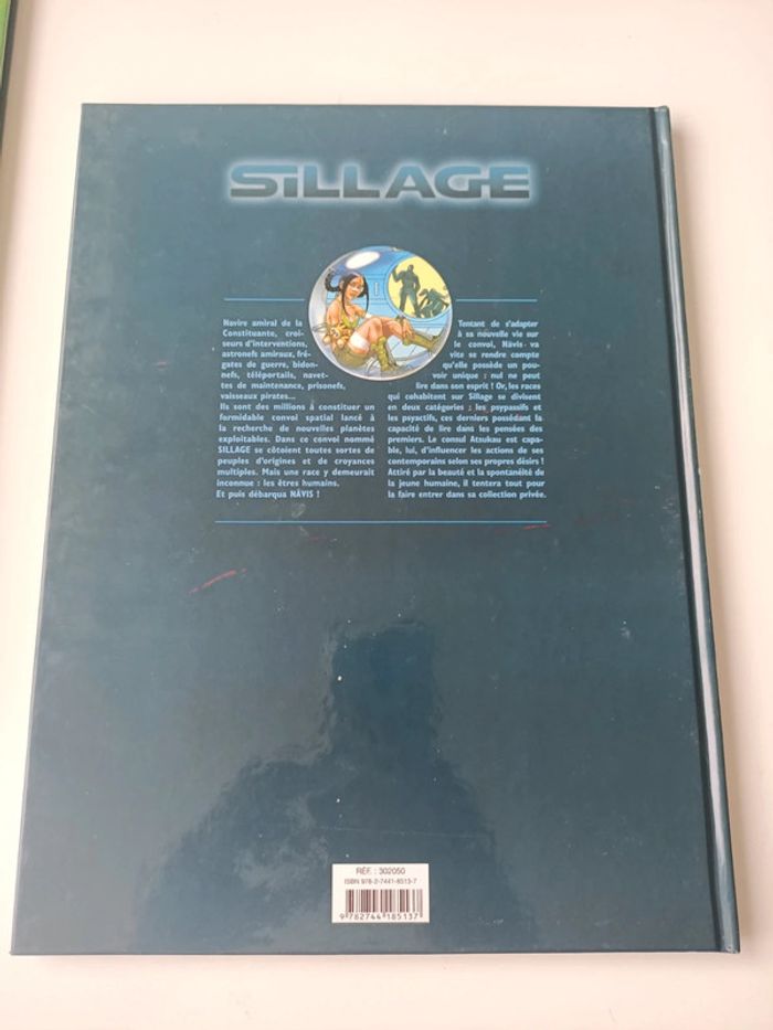 Lot de 2 BD sillage : "collection privée" et " a feu et a cendres" - photo numéro 3