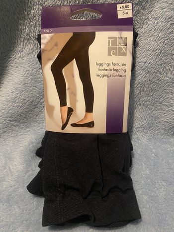 Legging fantaisie anthracite Tex 13