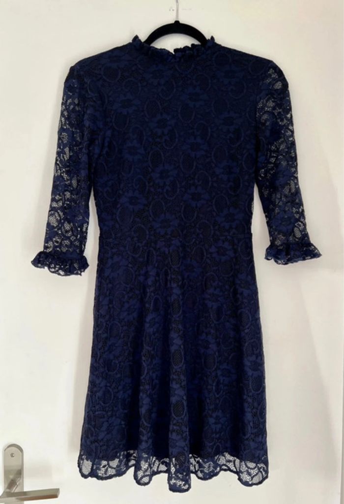 Asos Robe patineuse bleu marine taille 36 - photo numéro 3
